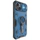 3. Nillkin CamShield Armor Pro Magnetic Case etui iPhone 14 Plus magnetyczny pokrowiec MagSafe z osłoną na aparat niebieskie