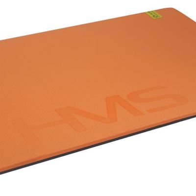 3. Mata fitness klubowa z otworami  HMS Premium MFK01 Orange-Black