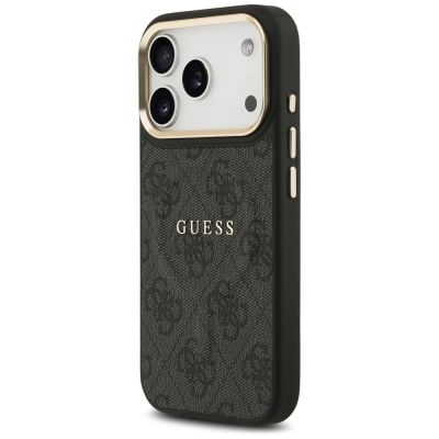 2. Etui Guess 4G PU Classic Logo MagSafe na iPhone 17 Pro - czarne