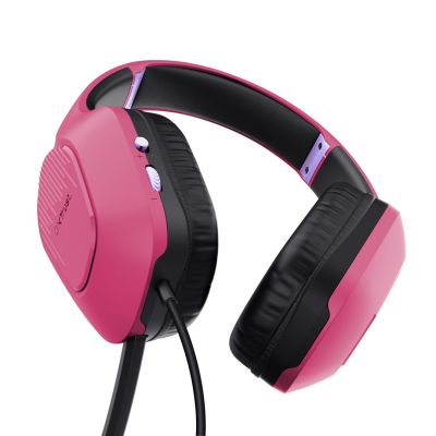 11. Słuchawki TRUST GXT415P ZIROX HEADSET - PINK 24992