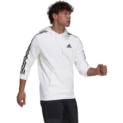 17. Bluza adidas Essentials Fleece 3-Stripes Hoodie M GU2522