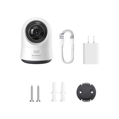 6. Kamera wewnętrzna Baseus Security P1 Pro 3K (wersja EU) - biała