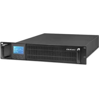 Zasilacz awaryjny UPS RACK Qoltec Pure Sine LCD 3000VA 2400W