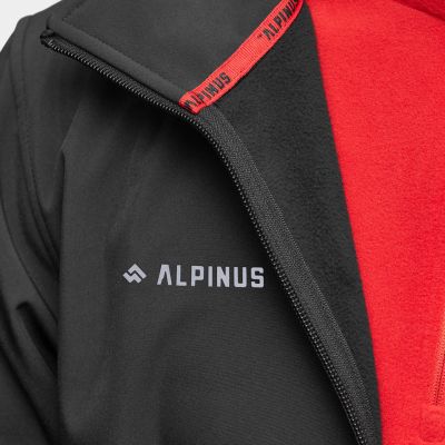 22. Kurtka Softshell Alpinus Stenshuvud czarna BR43371