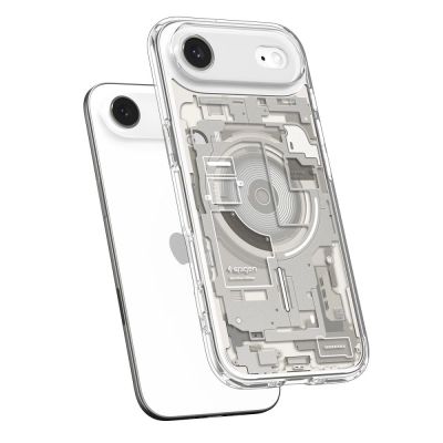 5. Etui Spigen Ultra Hybrid MagSafe na iPhone 17 Air Zero One - tytanowe