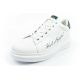 3. Karl Lagerfeld buty męskie sneakersy Kapri skóra naturalna białe