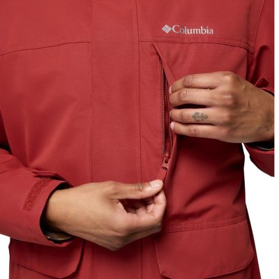 4. Columbia Landroamer Fleece Lined Jacket 2174421632 Czerwone L