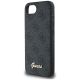 6. Etui Guess 4G Script Logo MagSafe na iPhone 16e - czarne