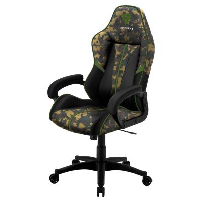 4. ThunderX3 BC1 Camo Uniwersalny fotel dla gracza Kamuflaż, Zielony