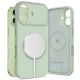 Etui Tech-Protect Silicone MagSafe na iPhone 17 - zielone