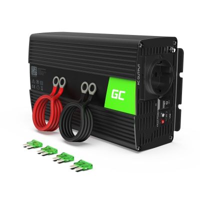 2. GREEN CELL PRZETWORNICA INV08 12V-230V 1000W/2000W MODYFIKOWANA SINUSOIDA