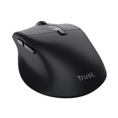 3. Mysz TRUST ZEVO FAST RECH MULTI-WRLS czarna