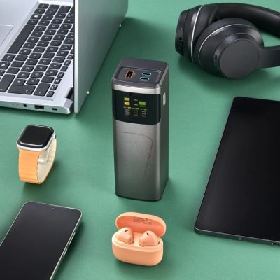 8. Hama High Power Litowo-jonowa (Li-Ion) 20000 mAh Szary