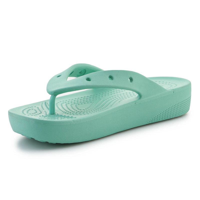 8. Japonki Crocs Classic Platfrom Flip W Oxygen W 207714-3UG