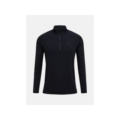 Koszulka Termiczna PEAK PERFORMANCE Magic Half Zip Wool-blend Baselayer Men czarny