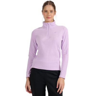 8. Bluza polarowa damska 4F F069 jasny fiolet 4FWAW25UFLEF069 52S
