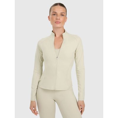 Bluza treningowa slim szybkoschnąca damska 4F 4FRAW25TFSWF0808-83S