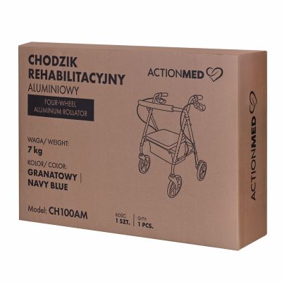 39. Chodzik rehabilitacyjny aluminiowy
