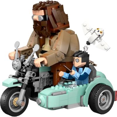 3. LEGO HARRY POTTER 76443 Przejażdżka motocyklowa Hagrida i Harry’ego