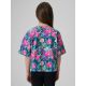 2. T-shirt boxy z nadrukiem dziewczęcy 4F 4FJRAW26TTSHF4243-90A