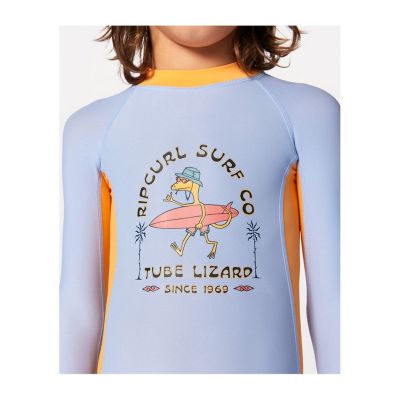 4. Lycra RIP CURL Grom Energy Upf L/S Sp St-Boy niebieski