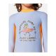 4. Lycra RIP CURL Grom Energy Upf L/S Sp St-Boy niebieski