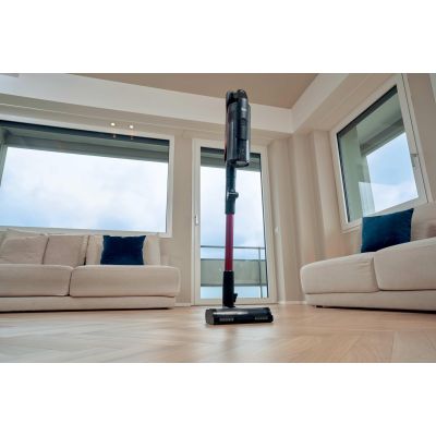 74. Hoover HF610HX 011 Pionowy odkurzacz Bateria Suchy EPA Bez worka 0,7 l 650 W Purpurowy 4 Ah