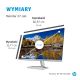 11. HP M27fq QHD Monitor monitor komputerowy 68,6 cm (27") 2560 x 1440 px Quad HD LCD Srebrny