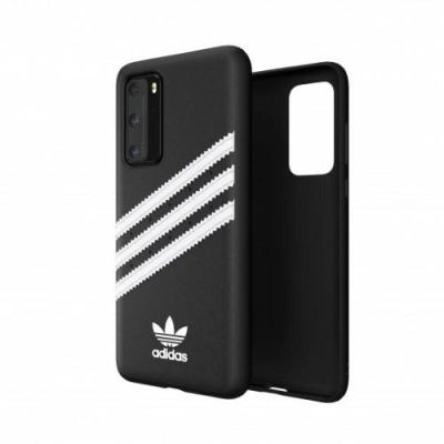 4. Etui Adidas OR Moulded Case PU na Huawei P40 - czarno-białe