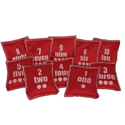 3. Woreczki do zabawy numery 1-10