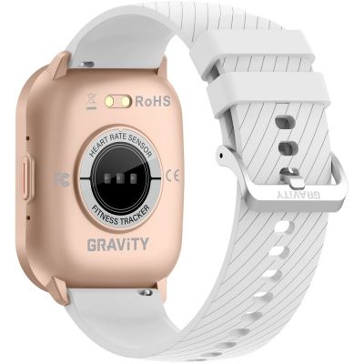11. Smartwatch Gravity Różowy Pasek + Bransoleta GT43-4