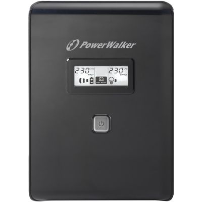 2. POWER WALKER UPS LINE-IN VI 2000 LCD 2000VA 2X SCHUKO+2X IEC C13, RJ11/45, USB, LCD