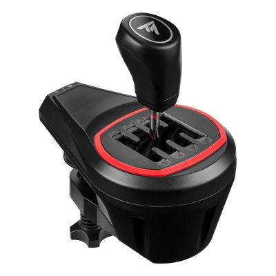 4. Thrustmaster T128 Shifter Pack, Kierownica + Pedały, PC, Xbox, Przycisk hamulca ręcznego, Przycisk View, Przycisk ustawień, Przyciski kierunkowe, Przycisk Menu, Przycisk Share, Analogowy, 900°, Przewodowy