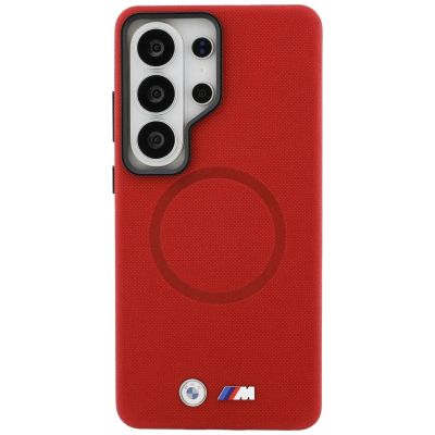 3. Etui BMW M Metal Logo MagSafe na Samsung Galaxy S26 Ultra - czerwone