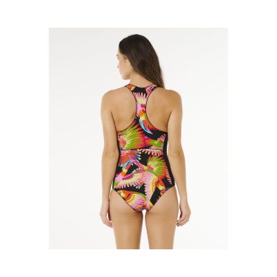 2. Kostium damski RIP CURL Mirage Zip Front One Piece multikolor