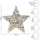 5. GWIAZDA DEKORACYJNA 40LED CHAMPAGNE 50CM LUCA