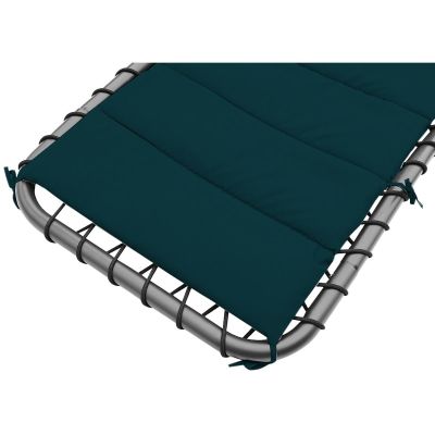 8. HUŚTAWKA FOTEL BUJANY Z PARASOLEM LIZBONA TURKUSOWA