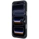5. Etui Guess Grained Round Strass Logo MagSafe na iPhone 18 Pro Max / 17 Pro Max - czarne