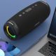5. Głośnik bezprzewodowy Dudao Y21Pro podświetlany RGB Bluetooth 5.3 - czarny