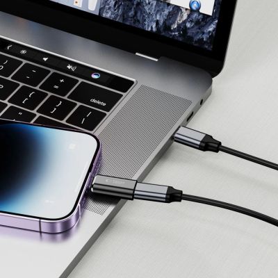 2. Adapter Tech-Protect UltraBoost Lightning (męski) / USB-C (żeński) - czarny