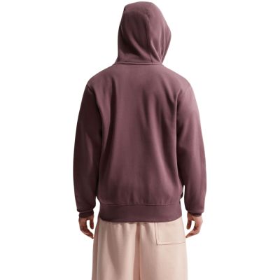 2. Bluza męska Nike Club BB FZ Hoodie brązowa FN3861 502