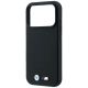 6. Etui BMW M Blue Perfo Metal Logo MagSafe na iPhone 18 Pro Max / 17 Pro Max - czarne