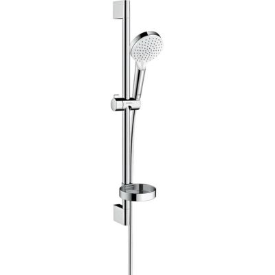 7. Hansgrohe Crometta system prysznicowy Chrom, Biały