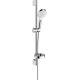7. Hansgrohe Crometta system prysznicowy Chrom, Biały