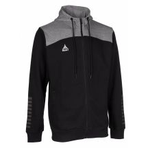 Bluza Select Oxford Zip Hoodie Women czarno/ szara