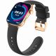 7. Smartwatch Damski GRAVITY GT28-5 Pasek + Bransoleta Różowe złoto Czarny