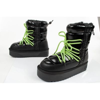 28. Buty damskie zimowe D.Franklin [DFSH371007-BLAC]