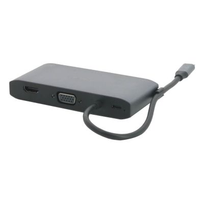 2. Mobilis 020027 stacja dokująca Przewodowa USB 3.2 Gen 1 (3.1 Gen 1) Type-C Szary