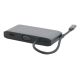 2. Mobilis 020027 stacja dokująca Przewodowa USB 3.2 Gen 1 (3.1 Gen 1) Type-C Szary