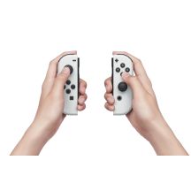 Nintendo Switch OLED przenośna konsola do gier 17,8 cm (7") 64 GB Ekran dotykowy Wi-Fi Czarny, Biały